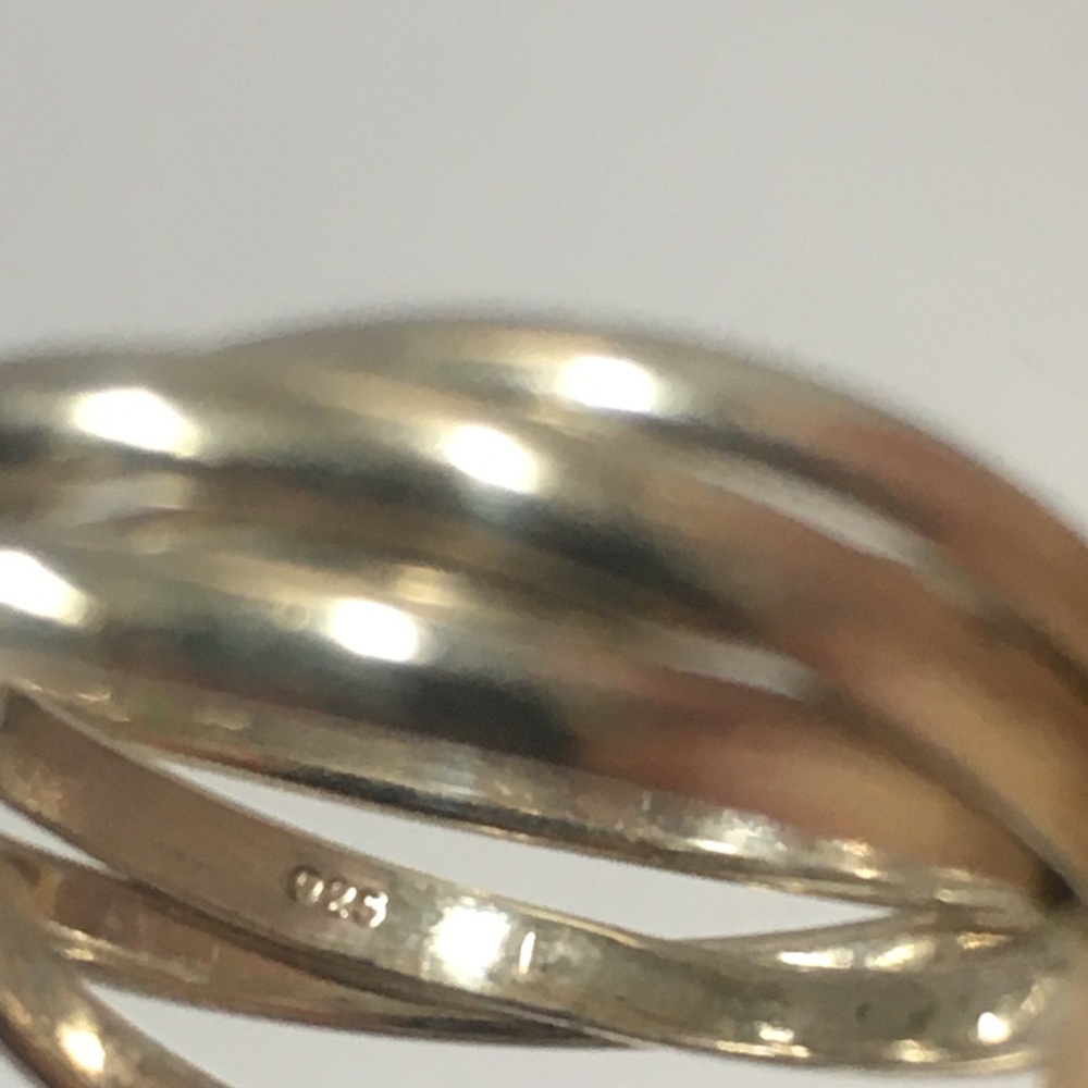 Sterling Silver 4 Band Ring - Picture 3 of 3